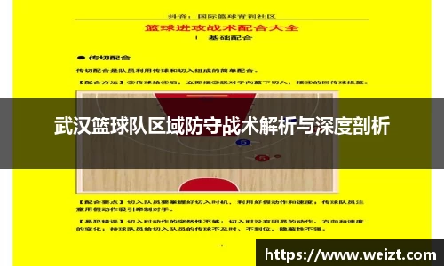 武汉篮球队区域防守战术解析与深度剖析